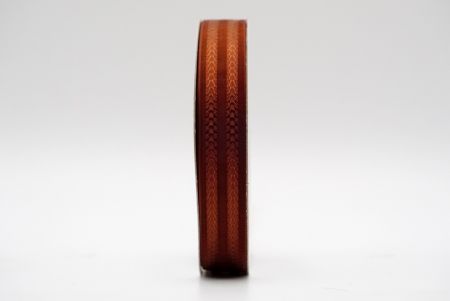 Brown Two Row “V” Design Ribbon_K1753-869